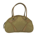 PRADA Hand Bag Nylon Beige  ac2600