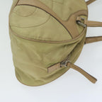 PRADA Hand Bag Nylon Beige  ac2600