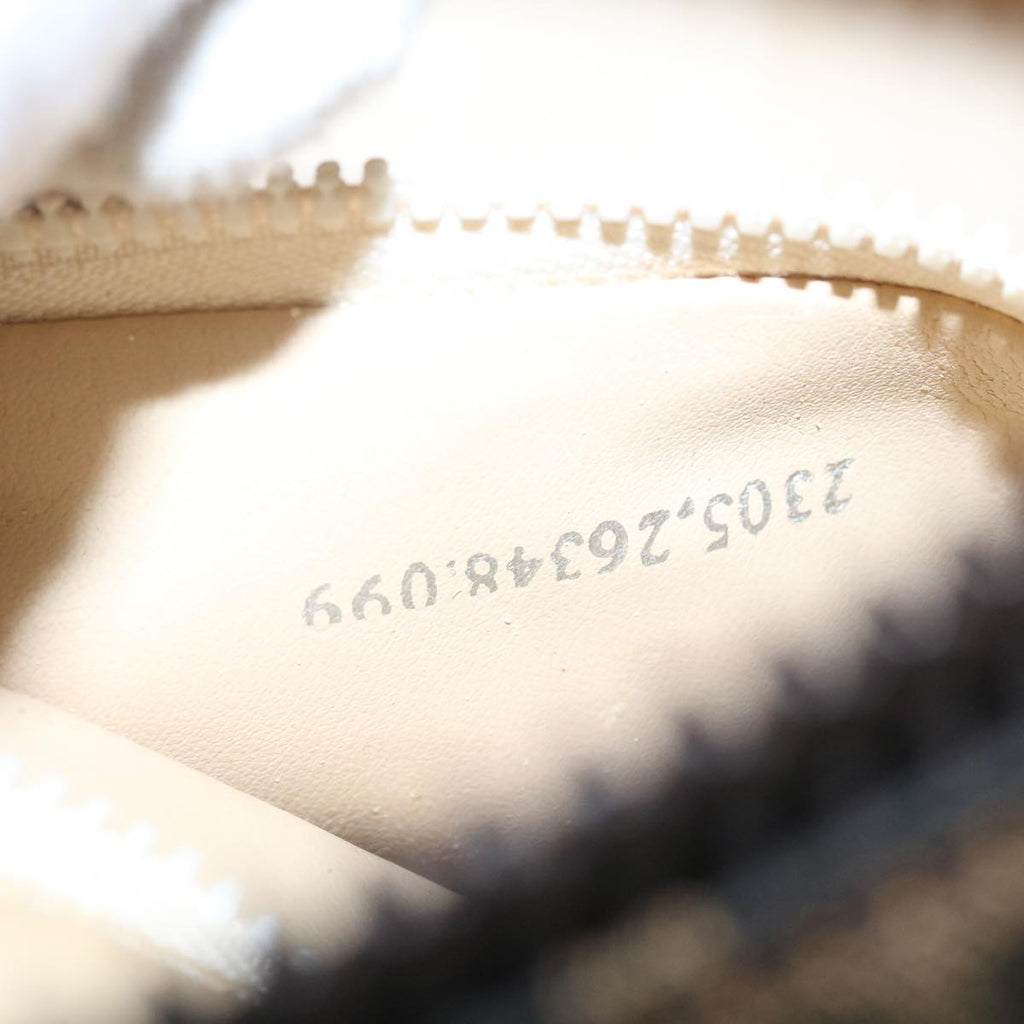 FENDI Zucca Canvas Hand Bag Black Brownac2608