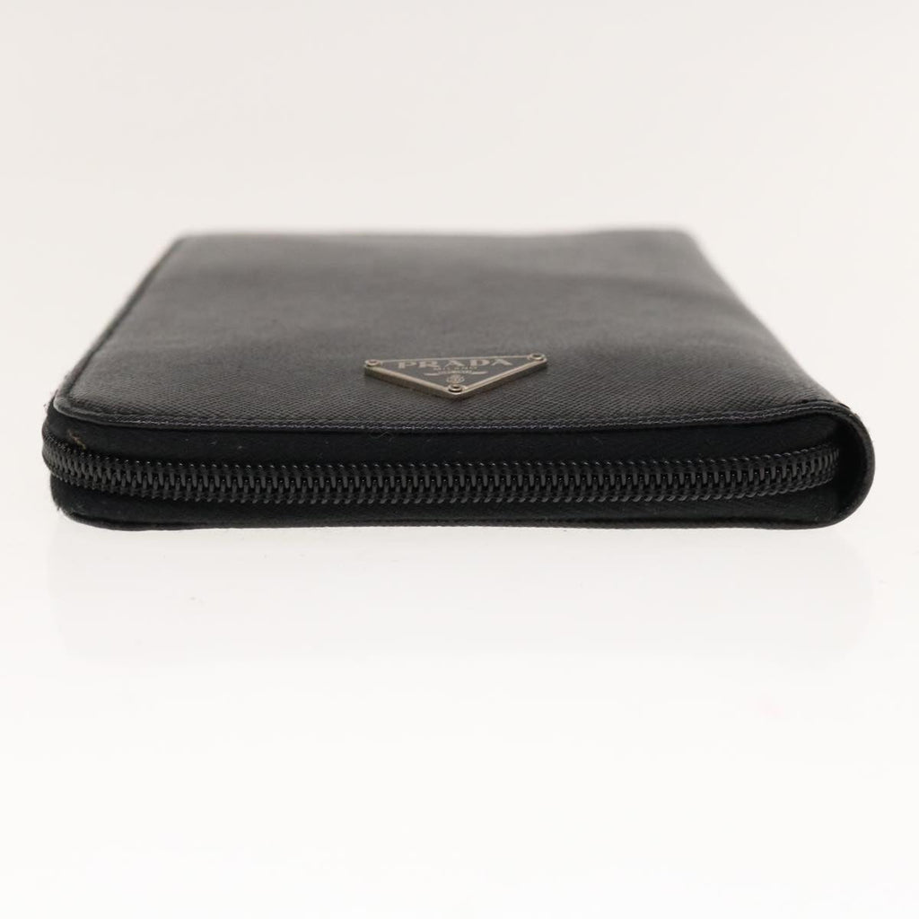 PRADA Long Wallet Safiano leather Black  ac2653