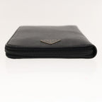 PRADA Long Wallet Safiano leather Black  ac2653