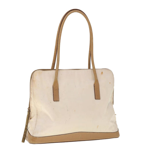 PRADA Shoulder Bag Nylon Beige  ac2654