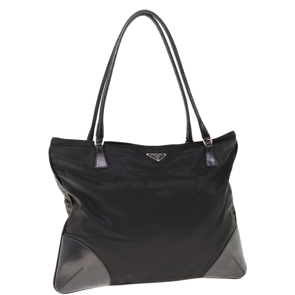 PRADA Shoulder Bag Nylon Black  ac2655