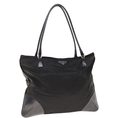 PRADA Shoulder Bag Nylon Black  ac2655
