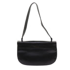 PRADA Quilted Shoulder Bag Leather Black  ac2657