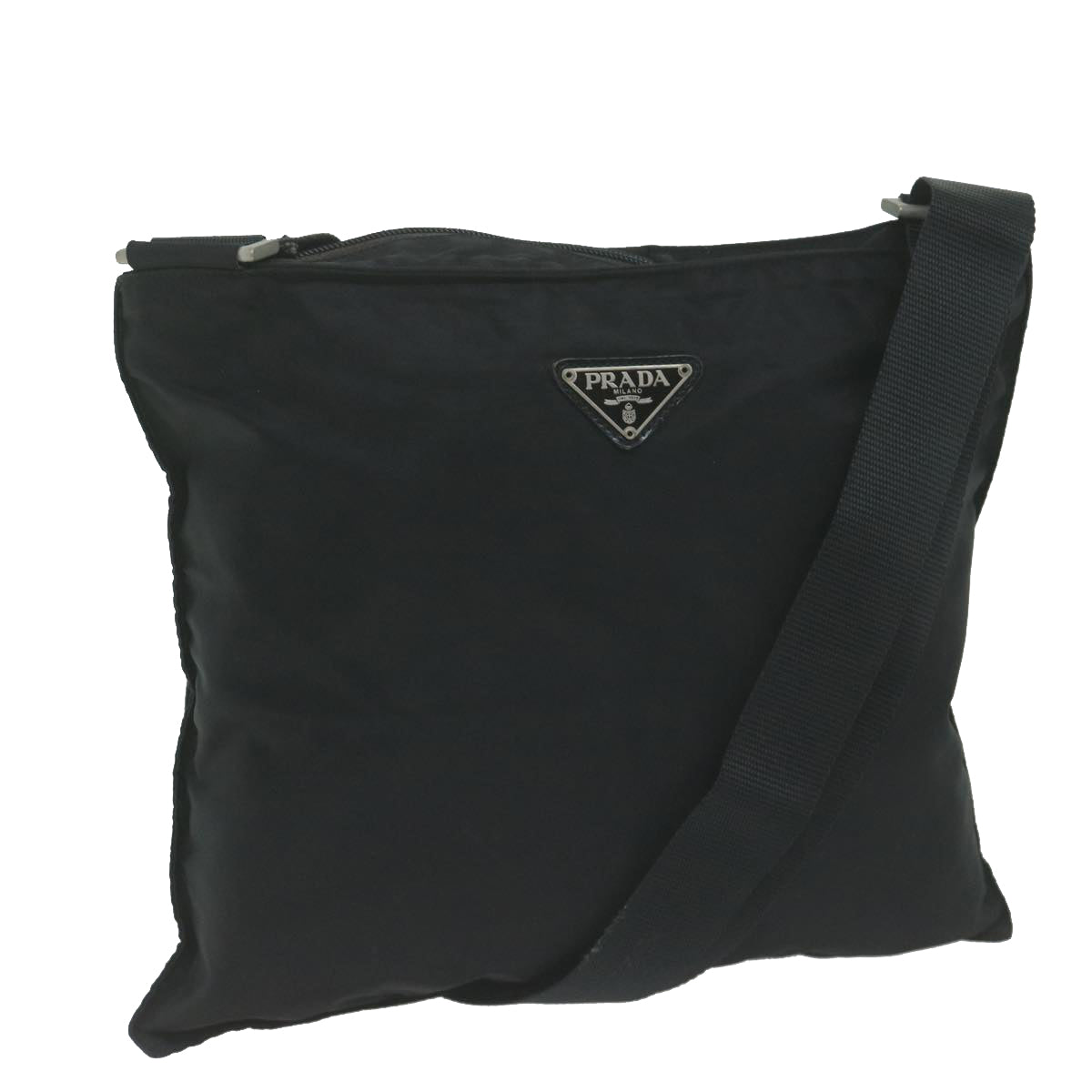 PRADA Shoulder Bag Nylon Black  ac2658