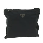 PRADA Shoulder Bag Nylon Black  ac2658