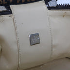 FENDI Zucca Canvas Vanity Cosmetic Pouch Brownac2711