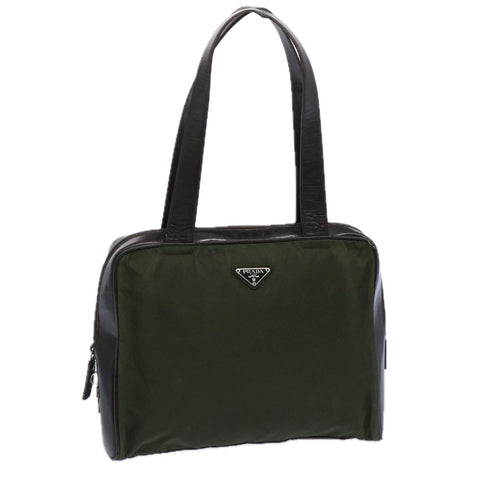 PRADA Tote Bag Nylon Green  ac2723