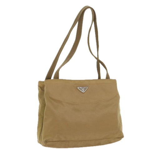 PRADA Shoulder Bag Nylon Beige  ac2724