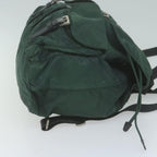 PRADA Backpack Nylon Green  ac2726