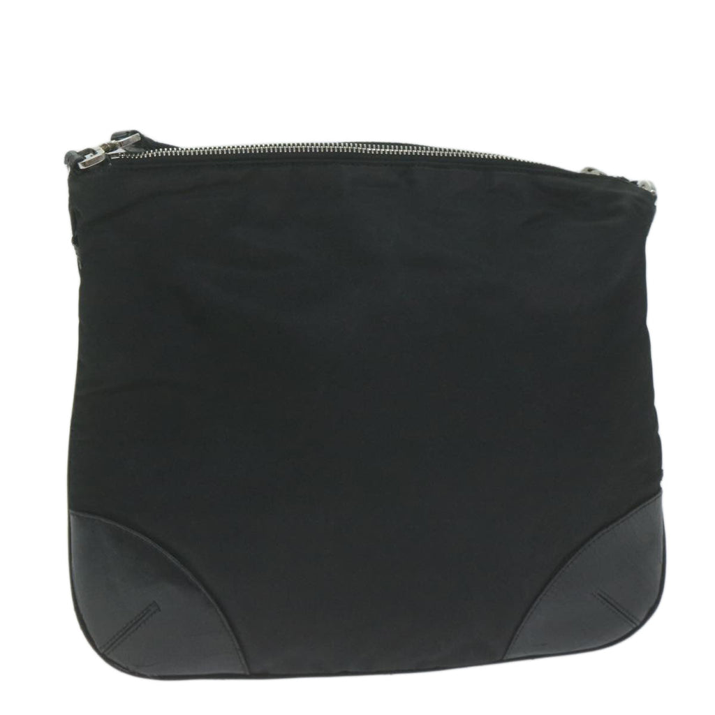 PRADA Shoulder Bag Nylon Black  ac2727