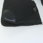 PRADA Shoulder Bag Nylon Black  ac2727