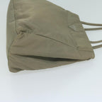 PRADA Tote Bag Nylon Beige  ac2732