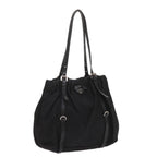 PRADA Shoulder Bag Nylon Black  ac2734