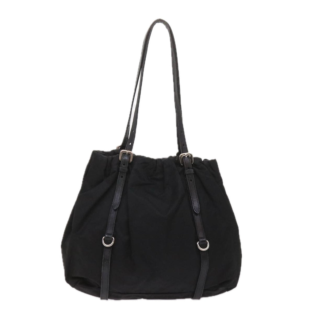 PRADA Shoulder Bag Nylon Black  ac2734