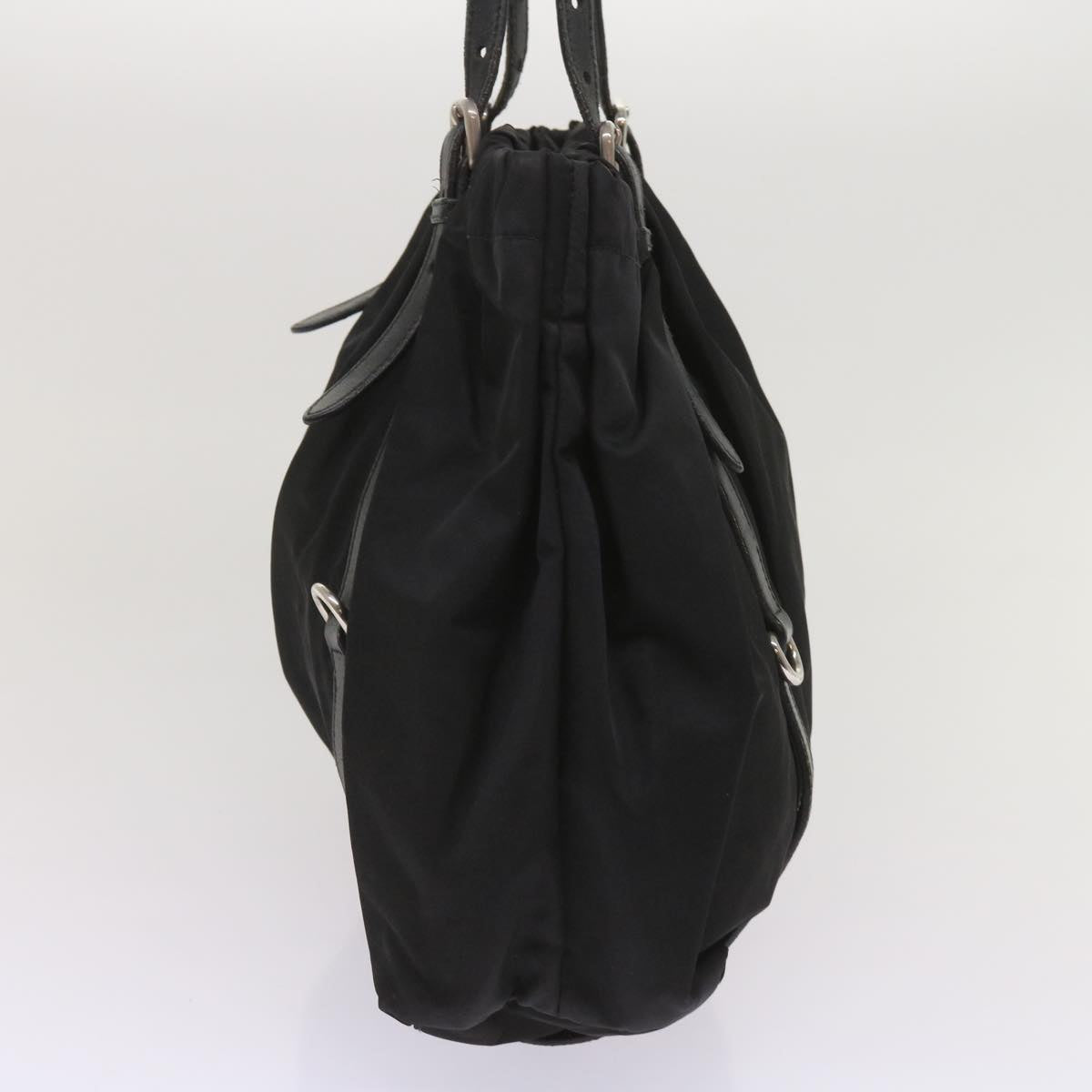 PRADA Shoulder Bag Nylon Black  ac2734