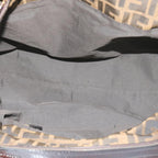 FENDI Zucca Canvas Shoulder Bag Brownac2737