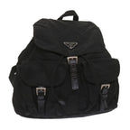 PRADA Backpack Nylon Black  ac2742