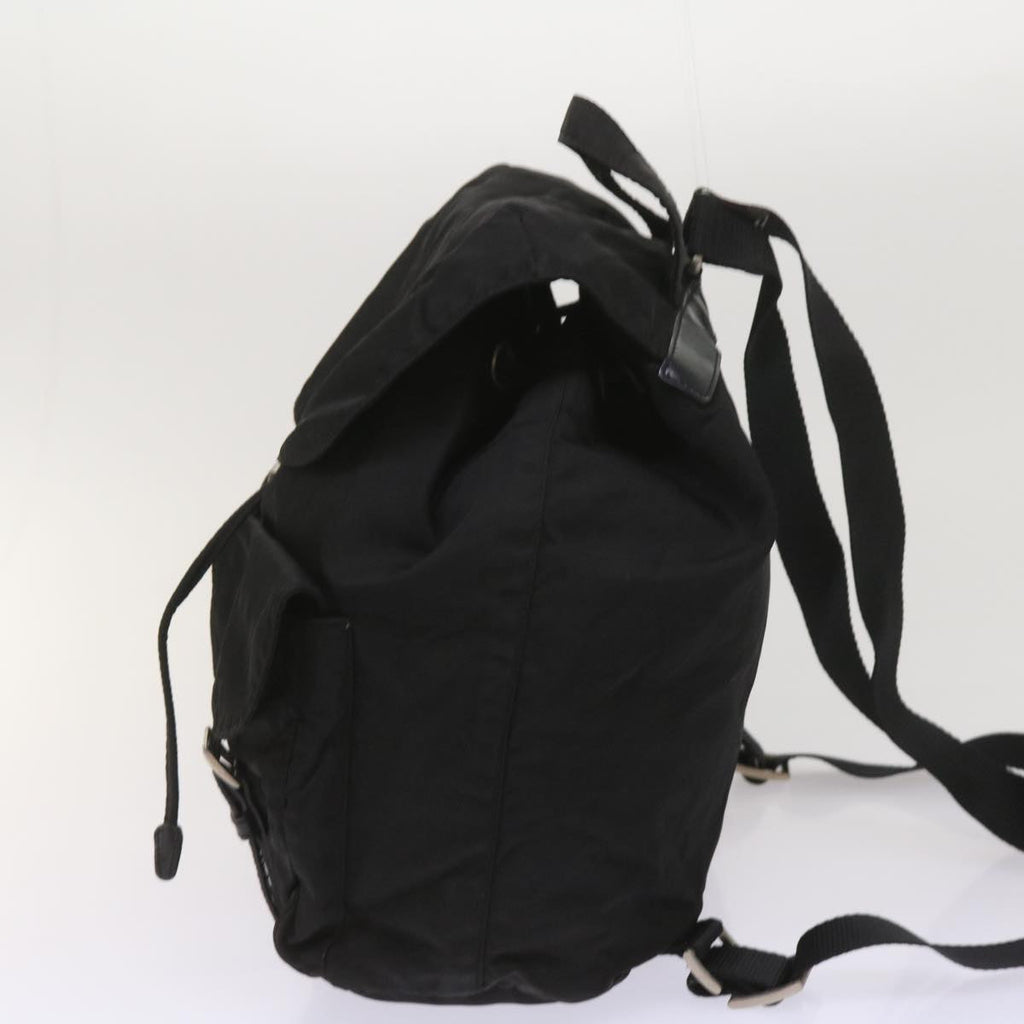PRADA Backpack Nylon Black  ac2742