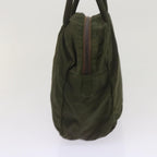 PRADA Hand Bag Nylon Green  ac2745