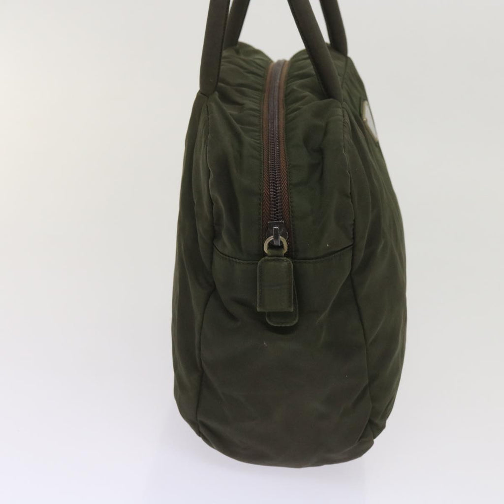 PRADA Hand Bag Nylon Green  ac2745