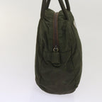 PRADA Hand Bag Nylon Green  ac2745