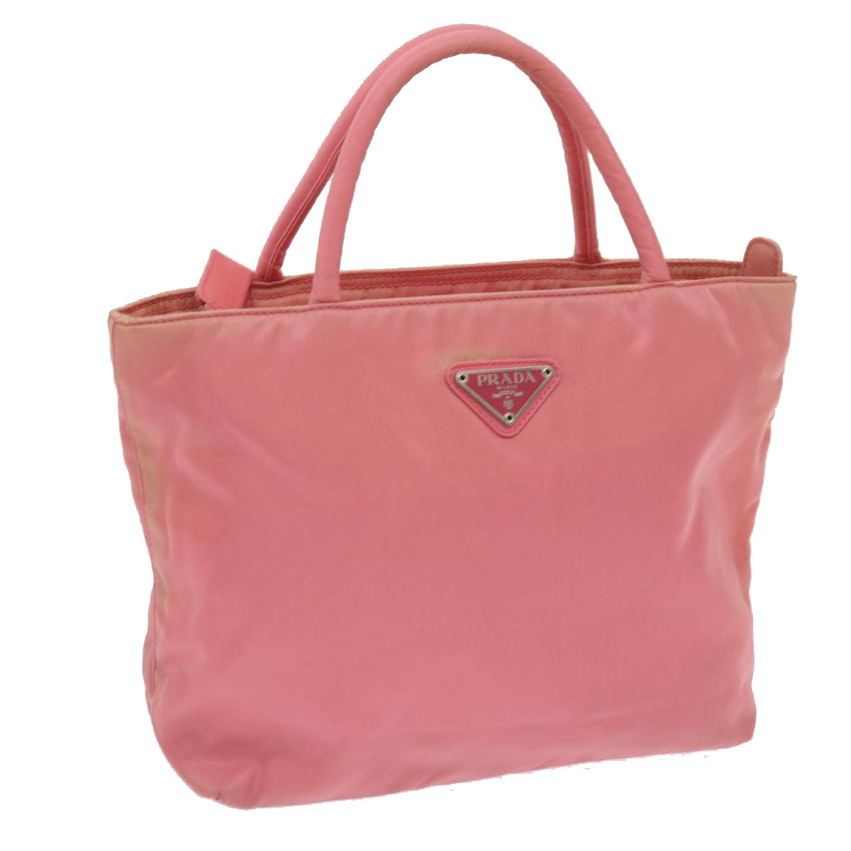 PRADA Hand Bag Nylon Pink  ac2749