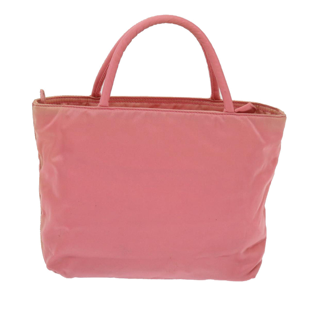 PRADA Hand Bag Nylon Pink  ac2749