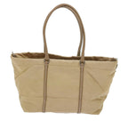 PRADA Hand Bag Nylon Beige  ac2750
