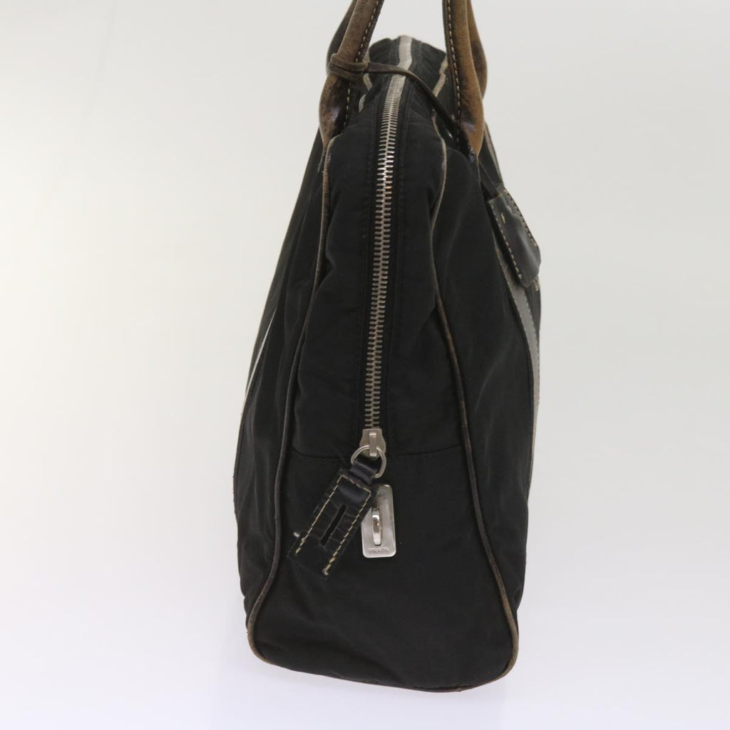 PRADA Hand Bag Nylon Black  ac2751