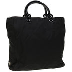 PRADA Hand Bag Nylon Black  ac2757