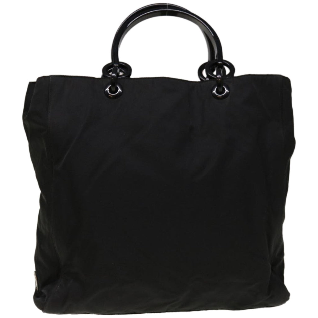 PRADA Hand Bag Nylon Black  ac2757