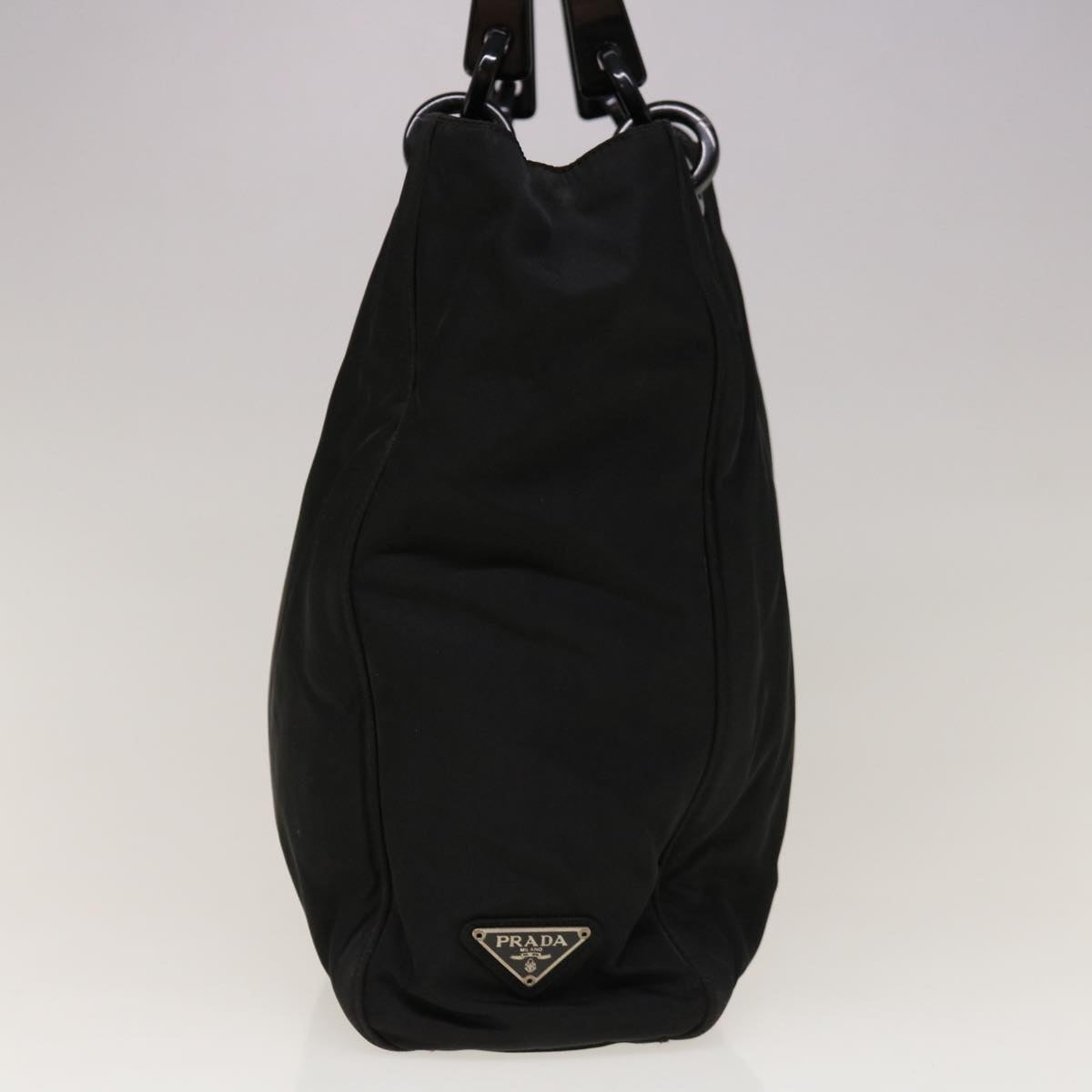 PRADA Hand Bag Nylon Black  ac2757