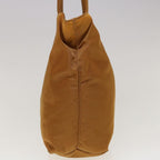 PRADA Hand Bag Nylon Bronze  ac2765