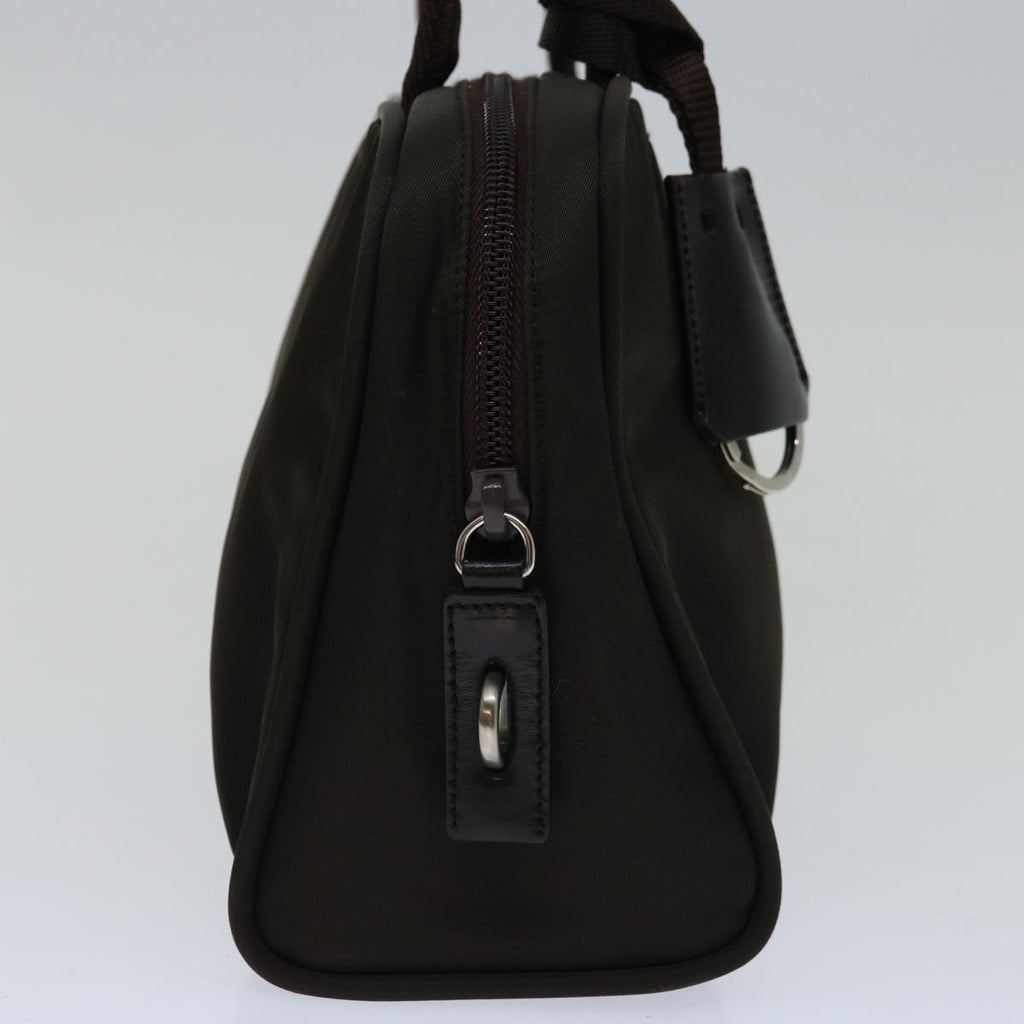 PRADA Hand Bag Nylon Green  ac2781