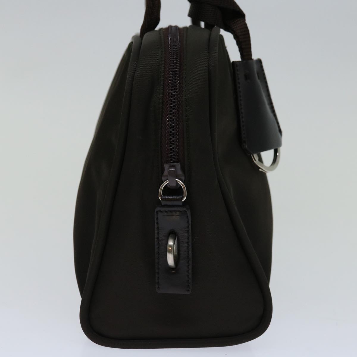 PRADA Hand Bag Nylon Green  ac2781