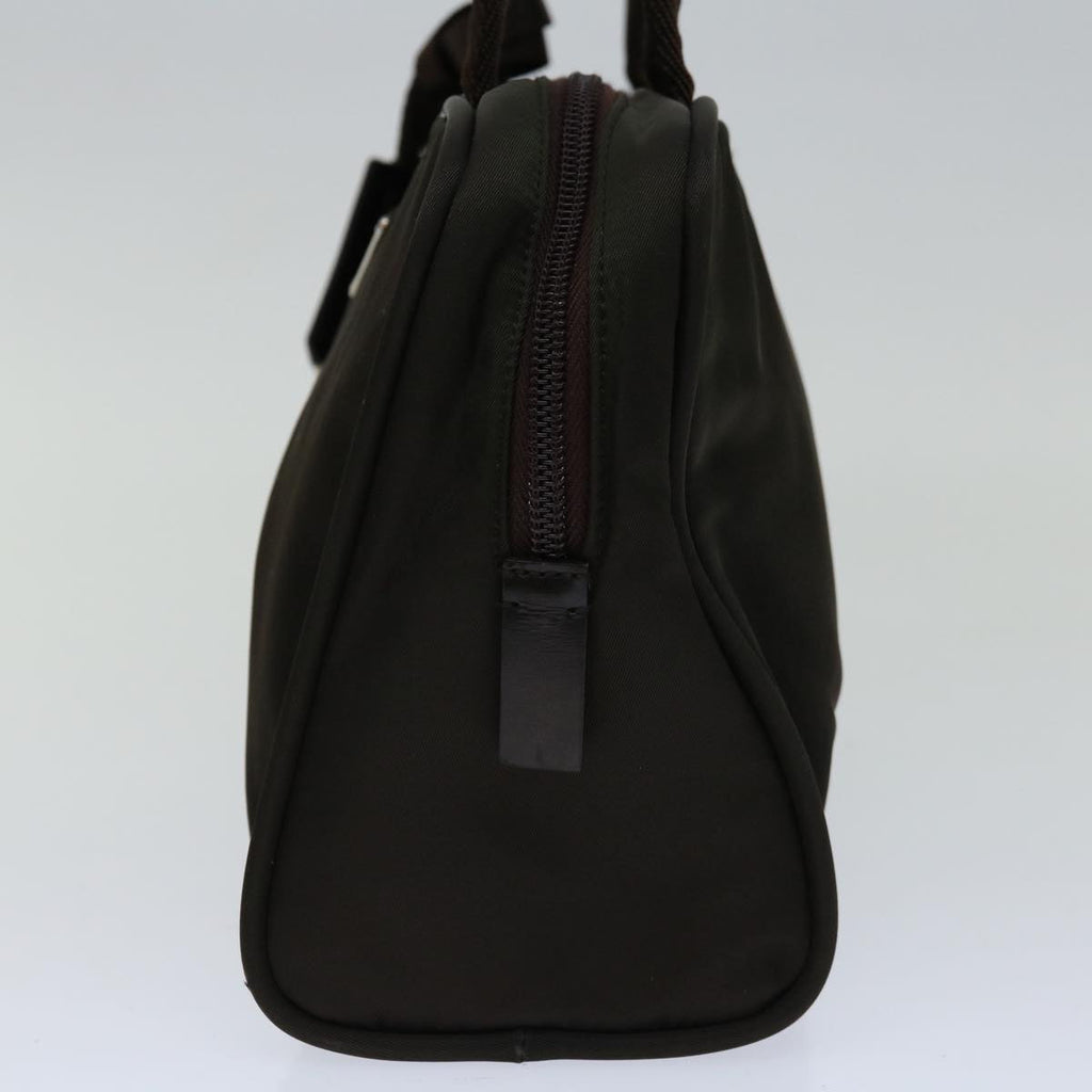 PRADA Hand Bag Nylon Green  ac2781
