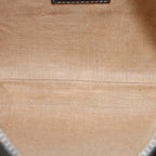 FENDI Zucca Canvas Shoulder Bag Black Brownac2931