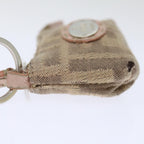 FENDI Zucca Canvas Pouch 2Set Black Beige Brownac2939