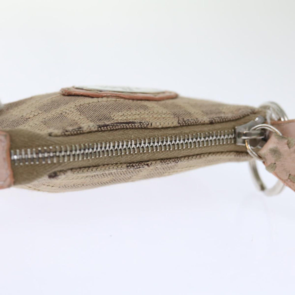 FENDI Zucca Canvas Pouch 2Set Black Beige Brownac2939