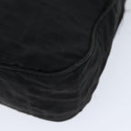 FENDI Zucca Canvas Shoulder Bag Nylon Blackac2989