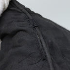 FENDI Zucca Canvas Shoulder Bag Nylon Blackac2989