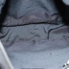FENDI Zucca Canvas Shoulder Bag Nylon Blackac2989