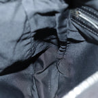 FENDI Zucca Canvas Shoulder Bag Nylon Blackac2989