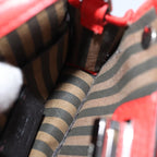 FENDI Zucca Canvas Peek A Boo Pouch Orangeac3028