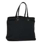 FENDI Zucca Canvas Hand Bag Blackac3041