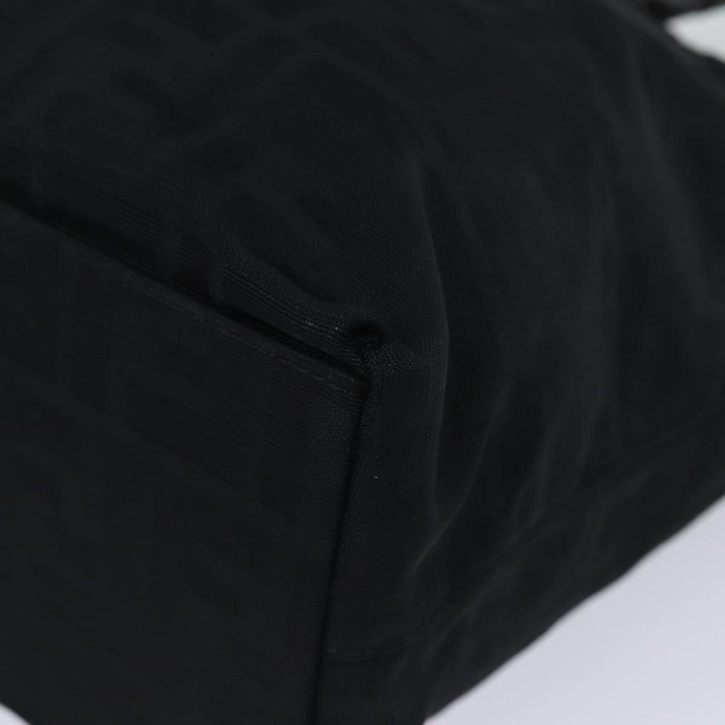 FENDI Zucca Canvas Hand Bag Blackac3041