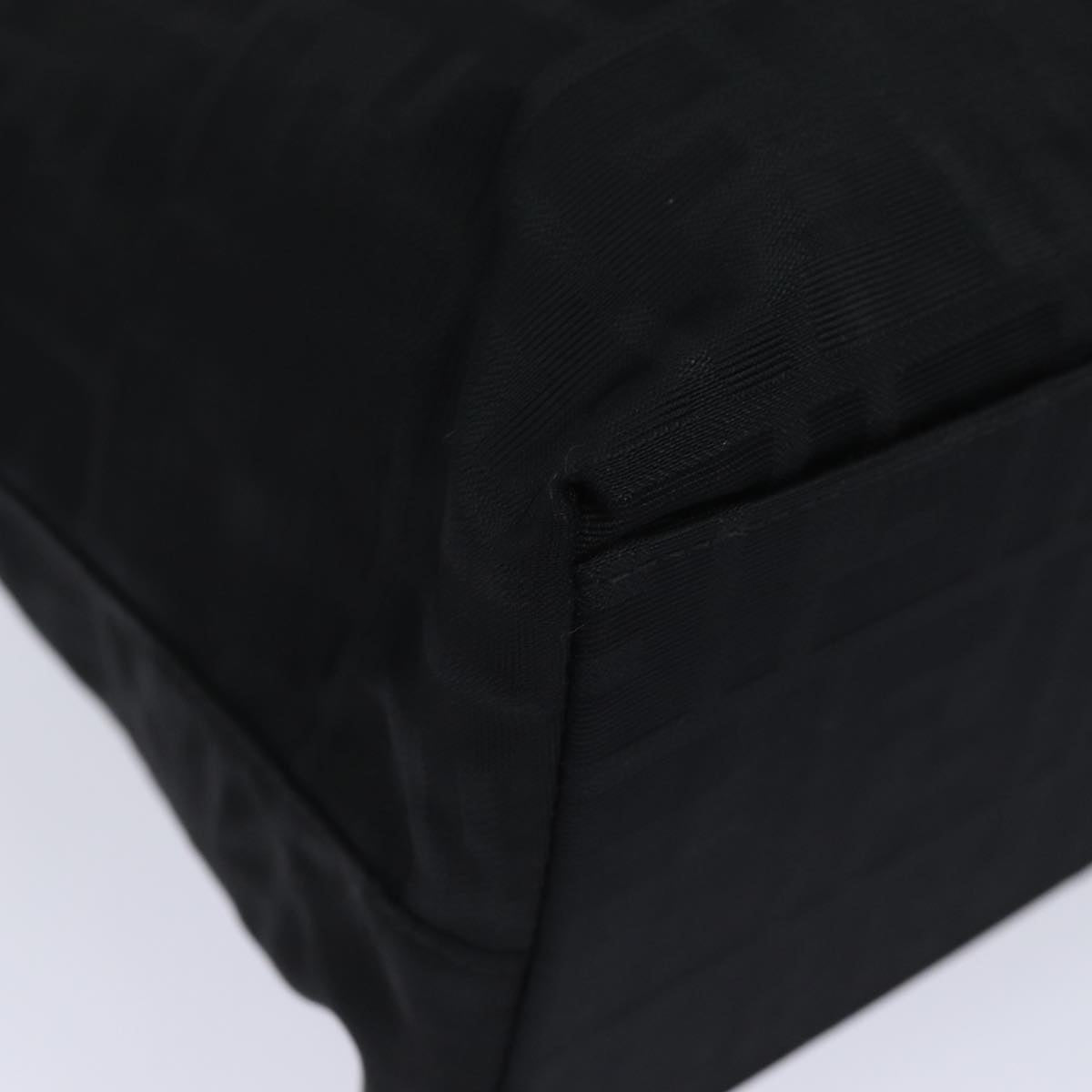 FENDI Zucca Canvas Hand Bag Blackac3041