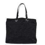 FENDI Zucca Canvas Hand Bag Blackac3041